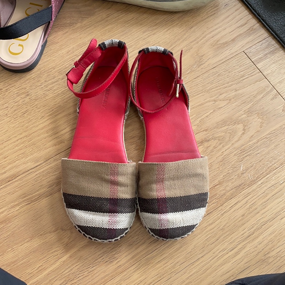 Burberry Girls Espadrilles size 32